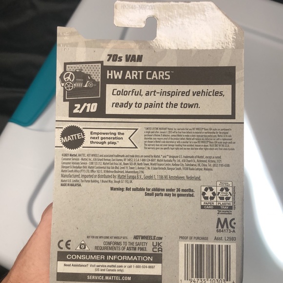 Hot Wheels 70’s Van - Picture 8 of 8